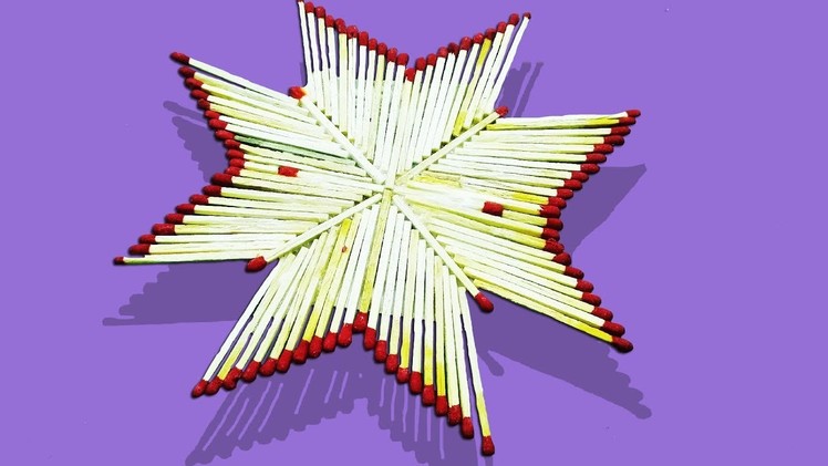Matchstick Craft Ideas For Kids | How to make Matchstick Star Craft Idea For Kids | Mr.Paper crafts