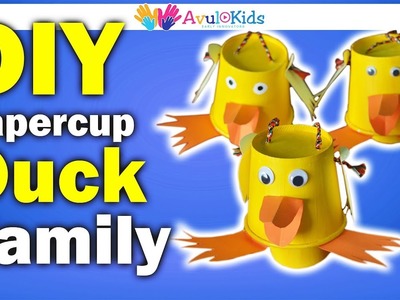 Paper cup Duck | DIY paper cup craft | DIY craft for kids