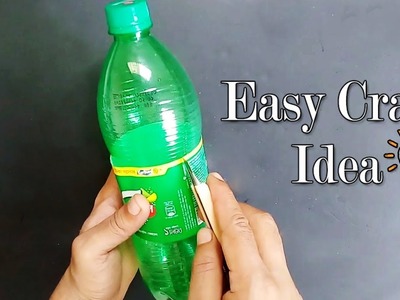 Plastic Bottle Reuse Idea | Recycling Plastic Bottle | Easy Craft Idea