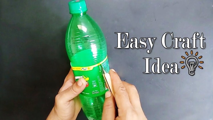 Plastic Bottle Reuse Idea | Recycling Plastic Bottle | Easy Craft Idea