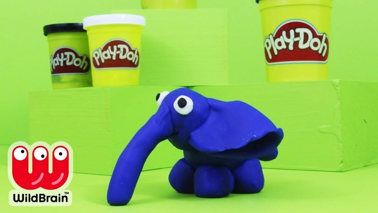 PLAY DOH | Make your own Elephant | Craft for kids | Crafty Kids