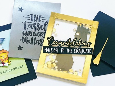 4 Easy DIY Graduation Card Ideas | Tutorial for Handmade Graduation Cards