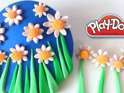 Flower Cake DIY Play-Doh Recipe How To Make Play Dough - CLAY ART TV