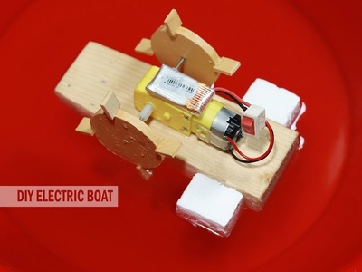 How to make a DIY Electric Boat at home