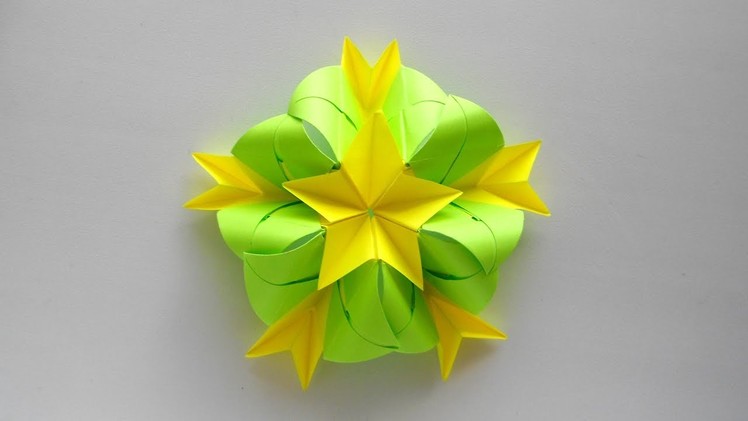Origami Easy ????Origami Flower Tutorial ???? DIY Paper Flower