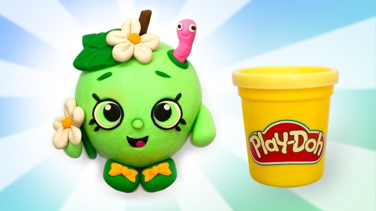 Play Doh Kawaii Toy. Making Funny Cartoon Apple DIY Tutorial for Kids. Learn Colors. Education Kid