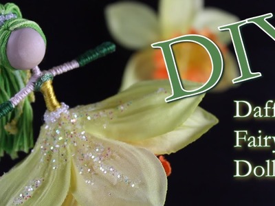 DIY Daffodil Fairy Doll | Dollmaking | Flower Fairy | Untidy Artist