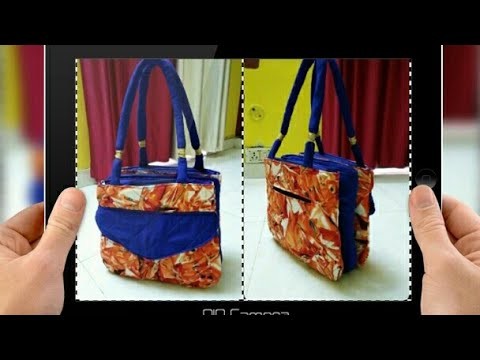 DIY : Designer Handbag With Many Pockets By Anamika Mishra. . .