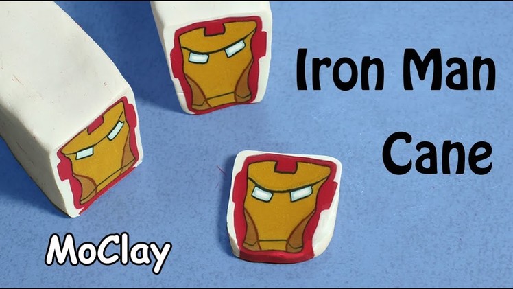DIY Iron Man cane - Polymer clay tutorial