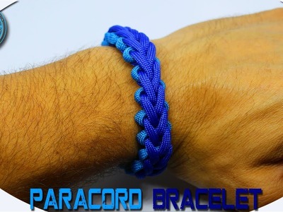 How To Make Paracord Bracelet Accented 3 Strand Braid Paracord Bracelet DIY Tutorial