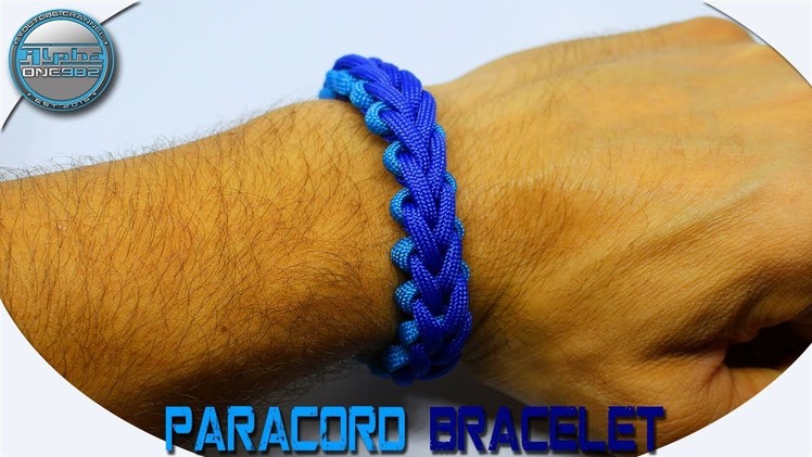 How To Make Paracord Bracelet Accented 3 Strand Braid Paracord Bracelet DIY Tutorial