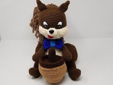 Crochet Squirrel, Skunk, and Cat Part 3 of 5 DIY Video Tutorial