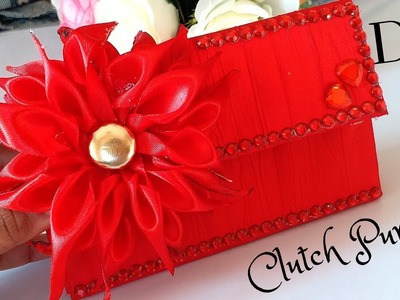 DIY Clutch PURSE - How to make clutch purse at home step by step - MayaKalista!