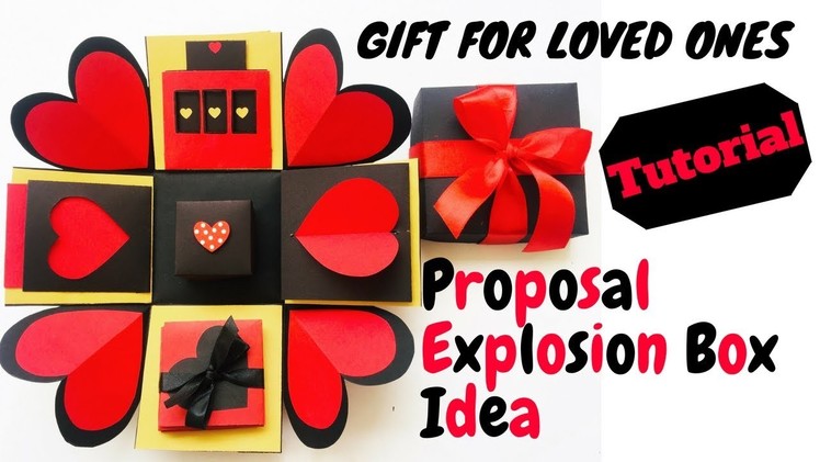 DIY Explosion Box Tutorial | Explosion Box Card | DIY Crafts