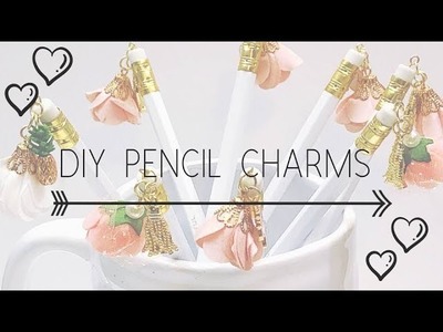 DIY PENCIL CHARM AND BOX TUTORIAL | END OF YEAR GIFTS