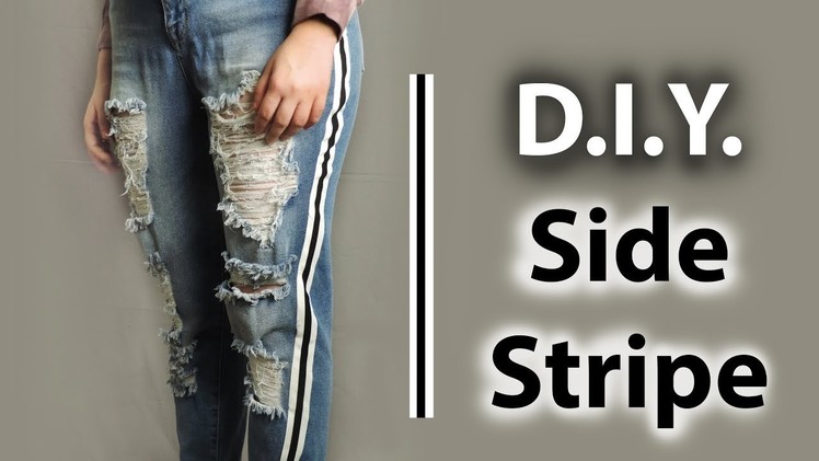DIY SIDE STRIPE JEANS: Step-by-Step Sewing Tutorial | How to Widen Jeans at the Hip