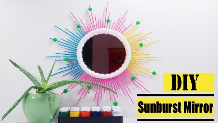 DIY Sunburst Mirror | Mirror Decoration