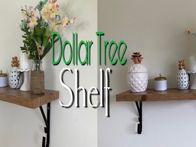 Dollar Tree DIY SHELF | DIY Bookshelf