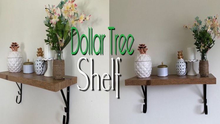 Dollar Tree DIY SHELF | DIY Bookshelf
