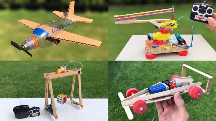 4 Amazing ideas and incredible DIY Toys for Fun