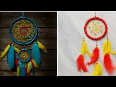 #dreamcatcher
DIY||how to make a dream catcher without wooden ring| DIY wall decoration ideas ##5
