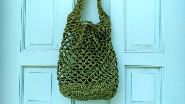 How to Crochet A Market Bag