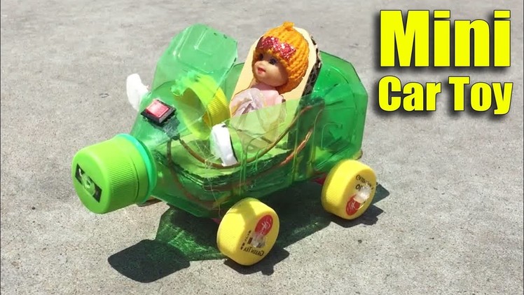 How to Make a Mini Car Toy For Kids DIY at Home - Life Hacks
