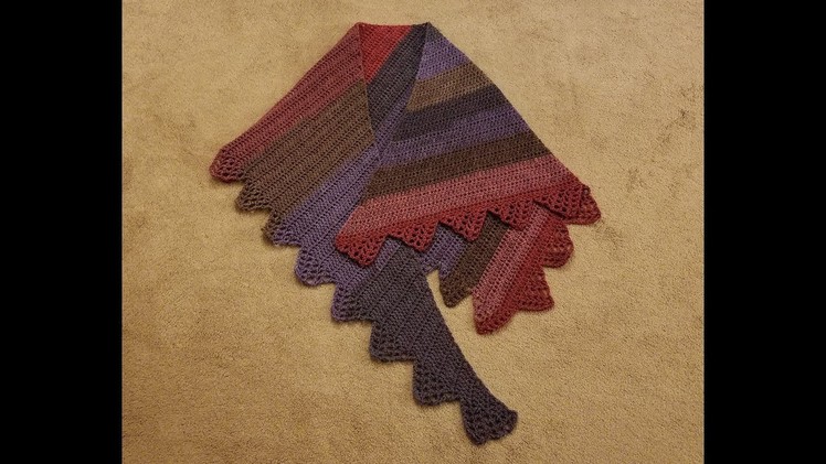 Part 1 - The "Case in Point" Shawl Crochet Tutorial!