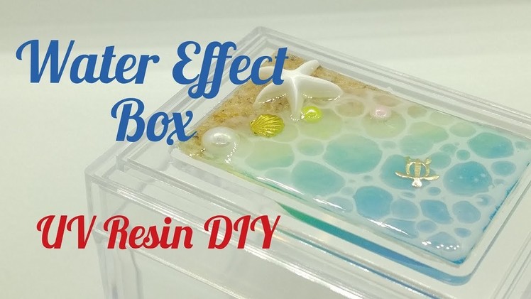 UV Resin DIY Water Effect Box