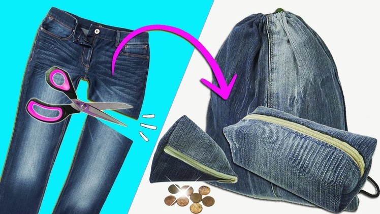 3 Great Ideas with Jeans - Ecobrisa DIY