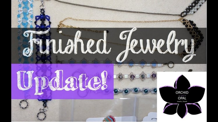 Beading and Finished Jewelry Update 4.23.18