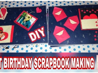 DIY BEST BIRTHDAY SCRAPBOOK MAKING | Birth scrapbook making ideas | how to make birthday scrapbook