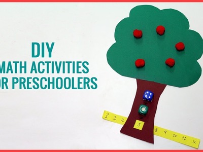 DIY | Math Activities For Preschoolers