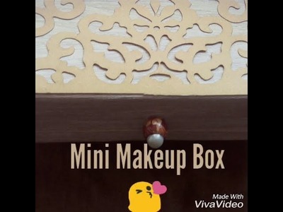 DIY Mini Makeup Box