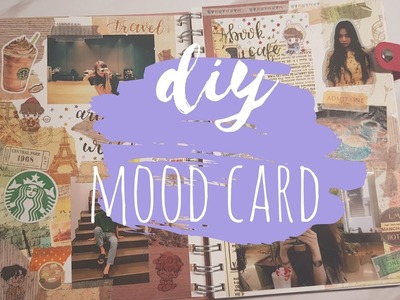 [DIY] penpal letter ideas: mood card