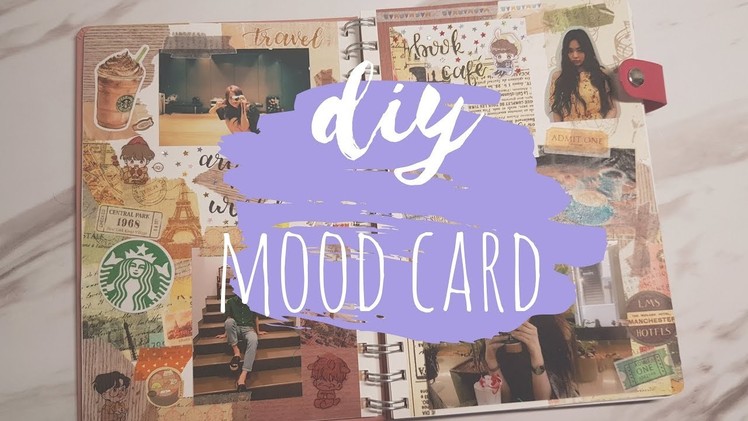 [DIY] penpal letter ideas: mood card
