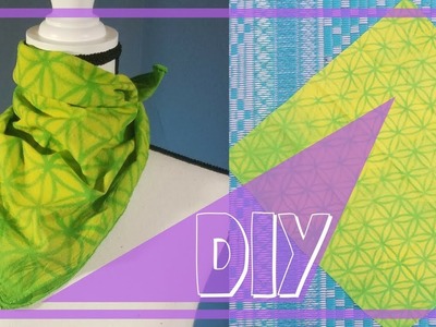 DIY SACRED GEOMETRY DESIGN BANDANA | BLEACH ART DEMO | FLOWER OF LIFE PATTERN