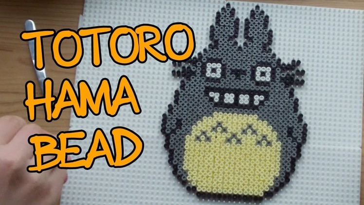 Dogtor Crafts: My Neighbor Totoro Hama Bead Design