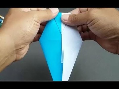 Easy Build : How To Make Simple  Origami Whale Orca | Cara Membuat Origami Ikan Paus Sederhana