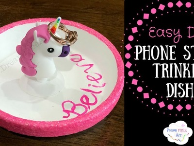 Easy DIY Phone Stand Trinket Dish