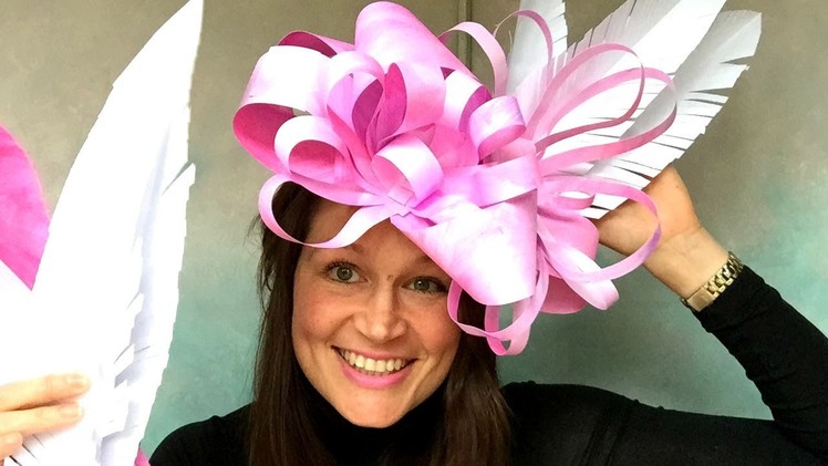 Giant Paper Fascinator!! - The Coolest Festival DIY Ever?! - Fun & Easy Girly Papercraft DIY Project
