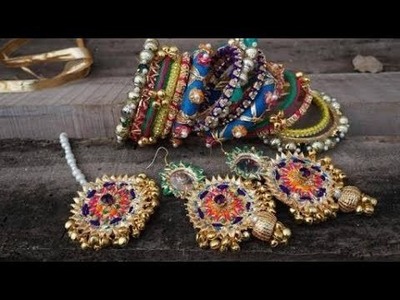 Gotta Jewellery Design. Above 50 latest Handmade Gotta jewellery design