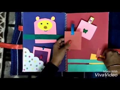 Handmade scrapbook ideas || sister's birthday scrapbook || Easy and Lovely Card || Cutest card ever