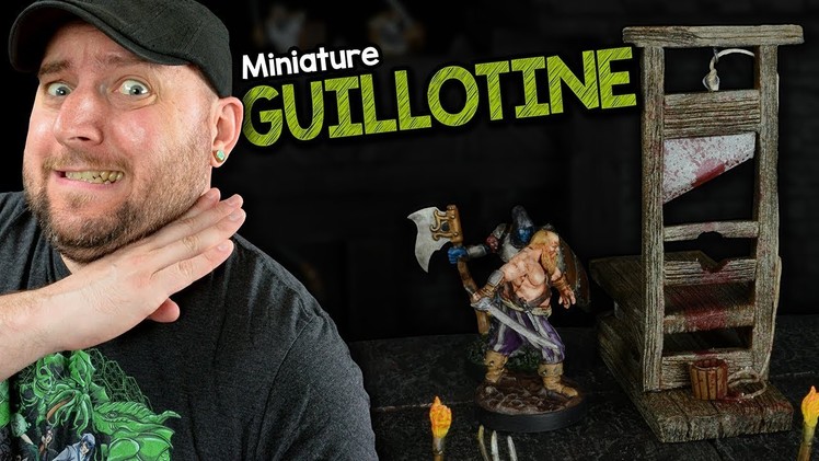 ????☠️Miniature Guillotine Build for D&D (Black Magic Craft Episode 102)