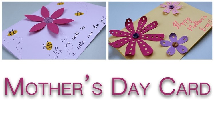 Mothers Day Cards Handmade Easy | Simple and Cute