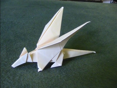 Origami Dragon - Instructions - Intermediate level