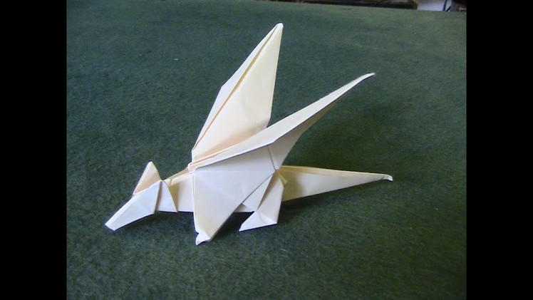 Origami Dragon - Instructions - Intermediate level