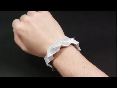 ❤Origami EASY BRACELET ❤ IN ENGLISH ✓ - Yakomoga Easy Origami tutorial