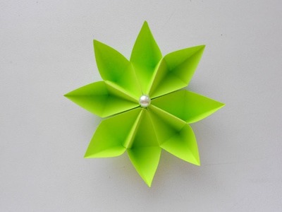 Origami Flower ???? Very Easy and Simple