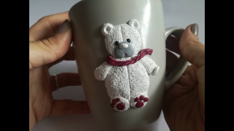 Tutorial Polymer Clay Teddy Bear On Mug